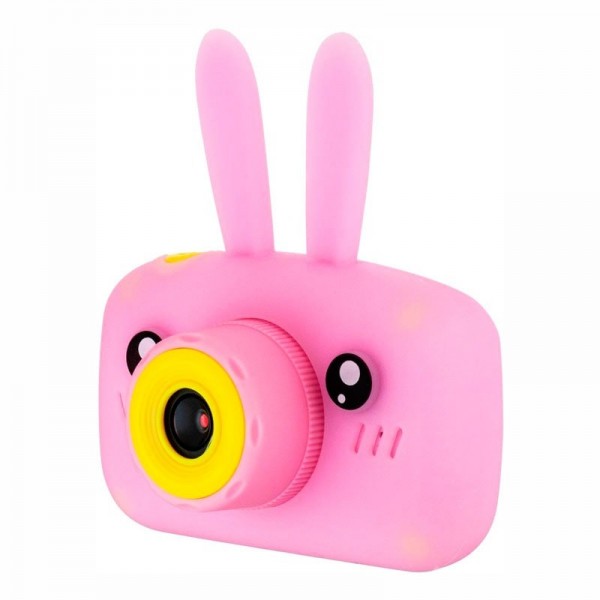 Детский цифровой фотоаппарат Fun Camera View Зайчик, Розовый