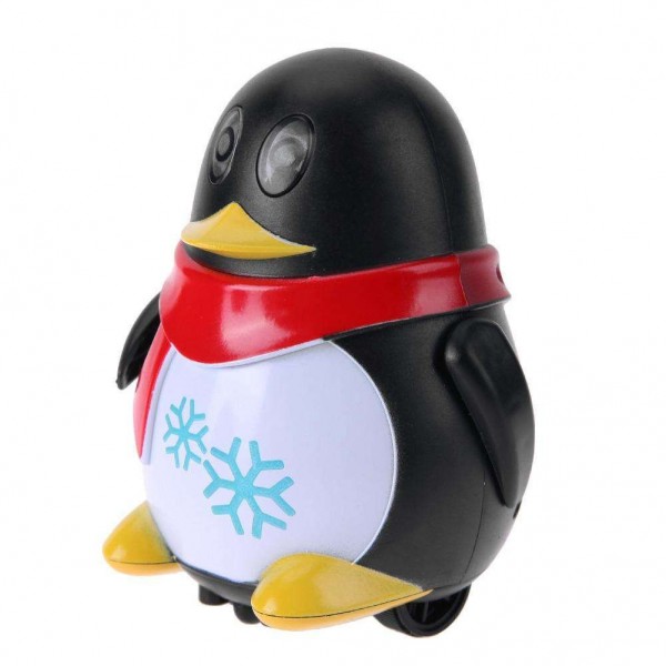 Индуктивная игрушка Пингвин с LED сенсором, Чёрный