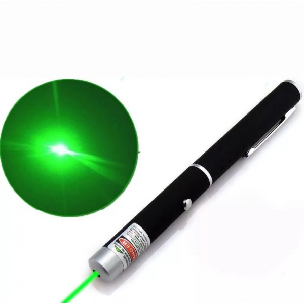 Лазерная указка Зеленый свет (без насадок)