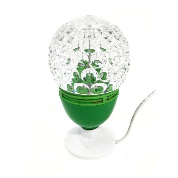 Светодиодный шар, крутящийся, Зеленый