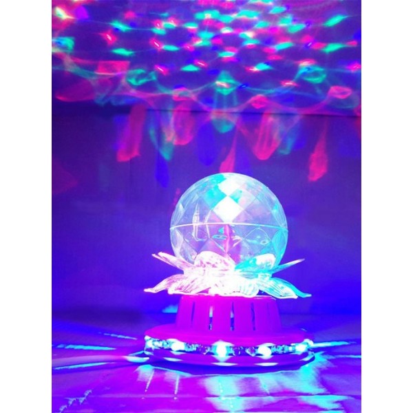 Светодиодный LED светильник-шар "Лотос", Розовый