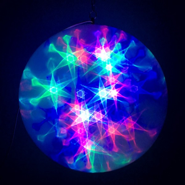 Большой эксклюзивный шар с LED светодиодами, 30 см